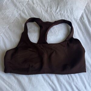 Vuori Dark Brown Sports Bra